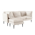 Erling 3 Seater Velvet Sofa Chaise Australia Beyond Living