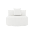 Lyana Boucle Sofa Set in Cream White Beyond Living