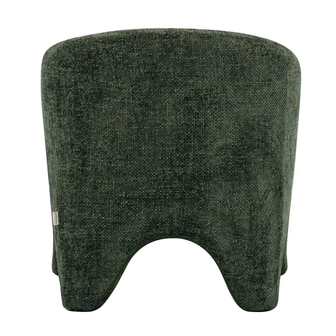 Marlona Linen Accent Chair Australia Curved Chenille Designer Armchair Beyond Living