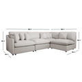Millie Spill-Resistant Modular Sofa Modern Sectional Beyond Living