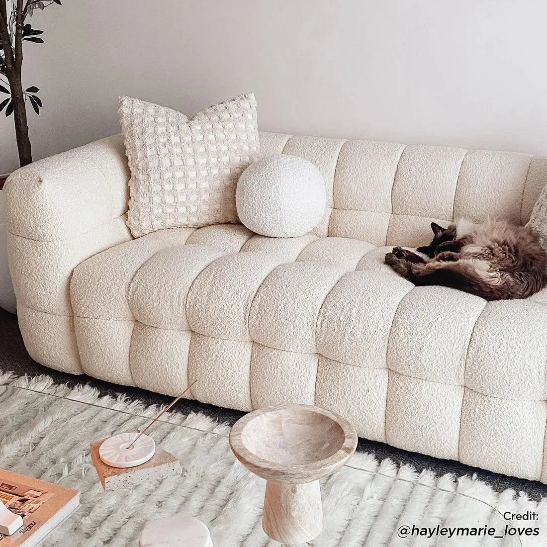 Norah Boucle Sofa Luxury Modern Sofa Australia Beyond Living