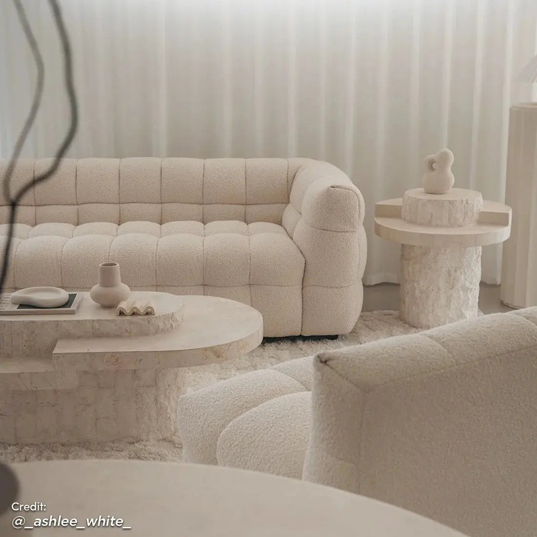 Norah Boucle Sofa Luxury Modern Sofa Australia Beyond Living