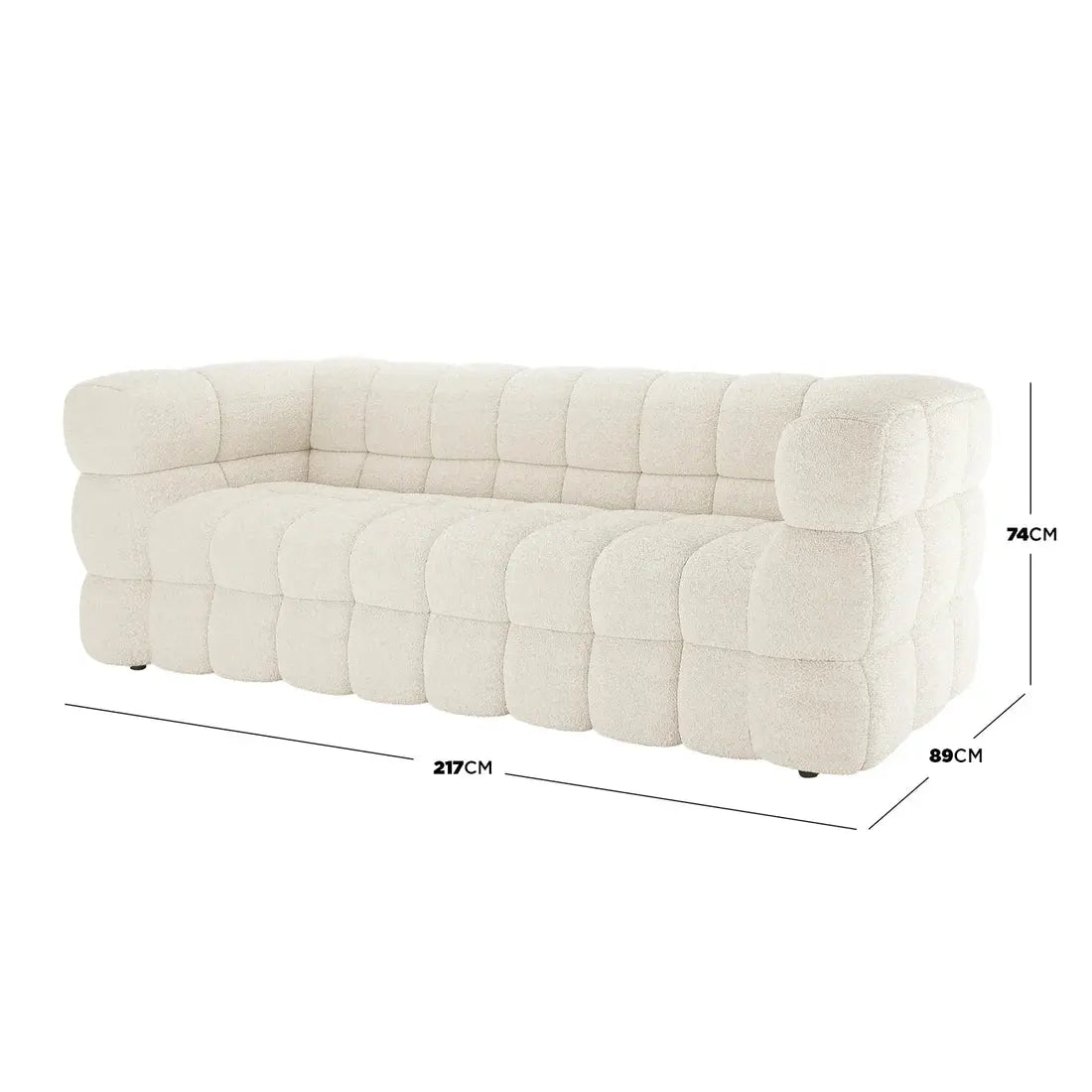 Norah Boucle Sofa Luxury Modern Sofa Australia Beyond Living