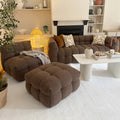 Norah Boucle Sofa Set with Ottoman Australia Beyond Living