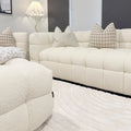 Norah Boucle Sofa Set with Ottoman Australia Beyond Living