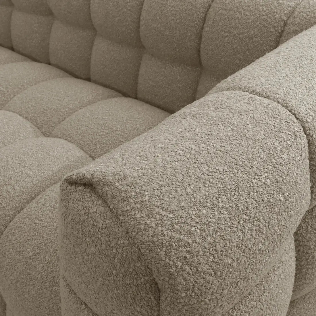 Norah Boucle Sofa Set with Ottoman Australia Beyond Living