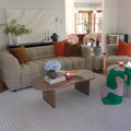 Norah Boucle Sofa Set with Ottoman Australia Beyond Living