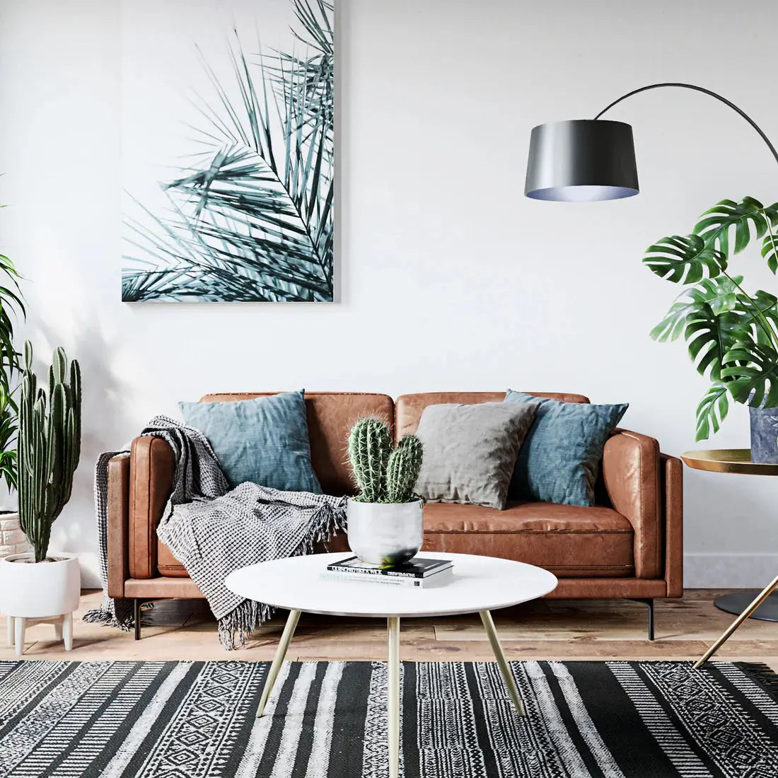 Oslo 3 Seater PU Leather Sofa for Living Room Australia Beyond Living
