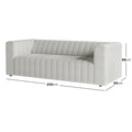 Parisa Cream Boucle Sofa Australia Beyond Living