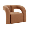 Safi Velvet Curved Accent Chair Australia Modern Lounge Beyond Living