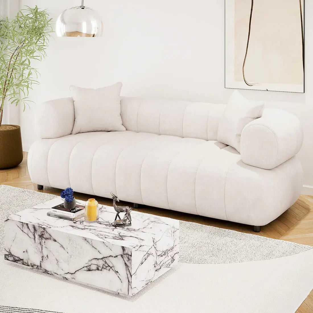 Samira Velvet Sofa Luxury Living Room Sofa Beyond Living