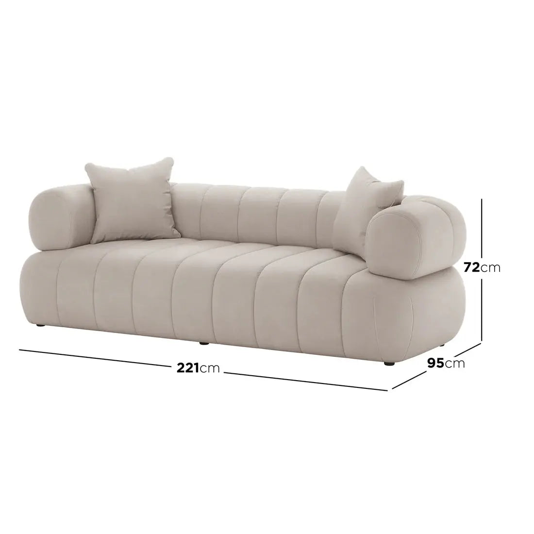 Samira Velvet Sofa Luxury Living Room Sofa Beyond Living
