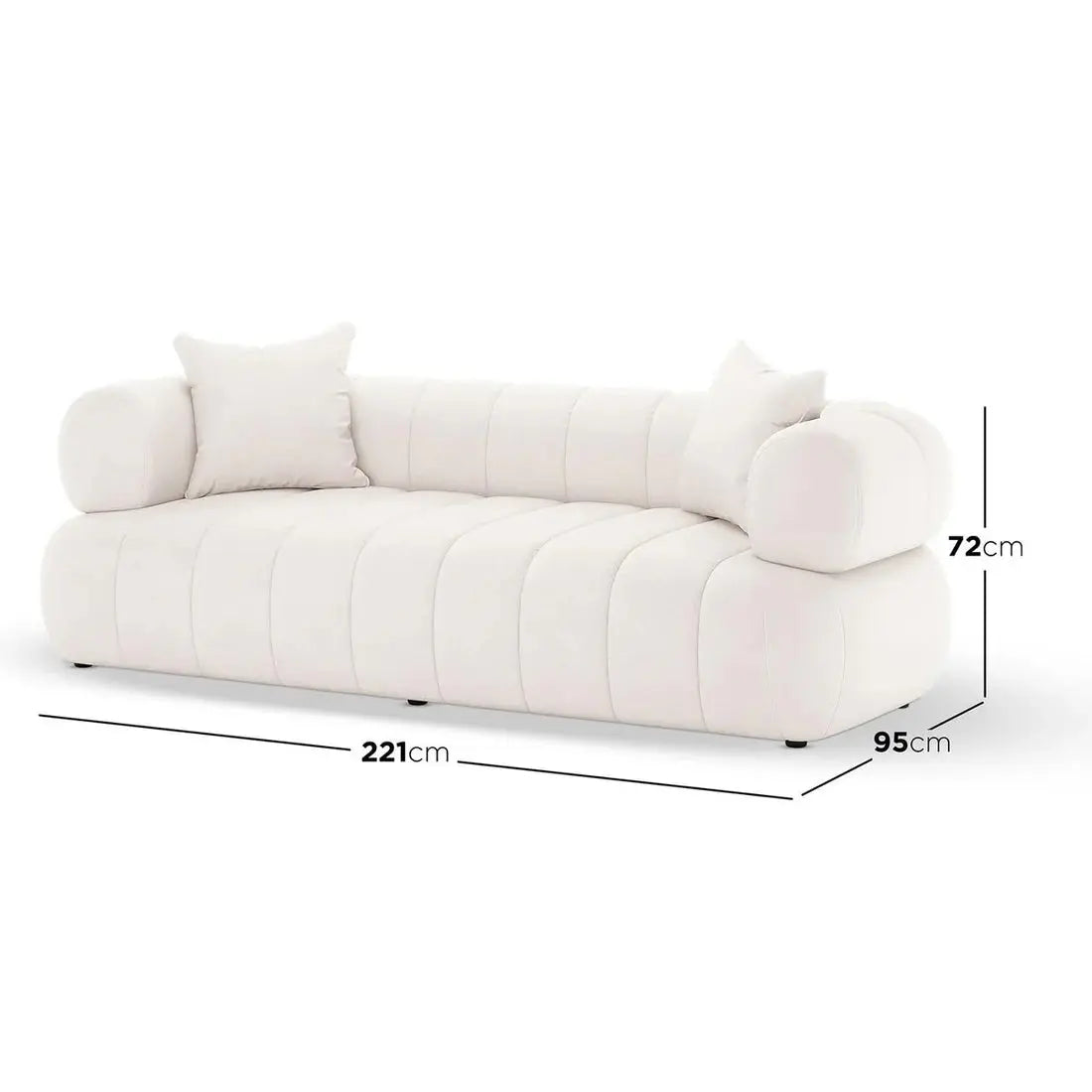 Amira Velvet Sofa Set for Living Room Australia Beyond Living