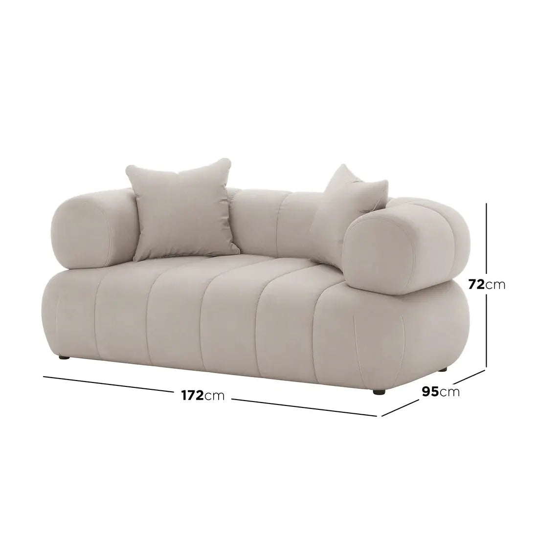Amira Velvet Sofa Set for Living Room Australia Beyond Living