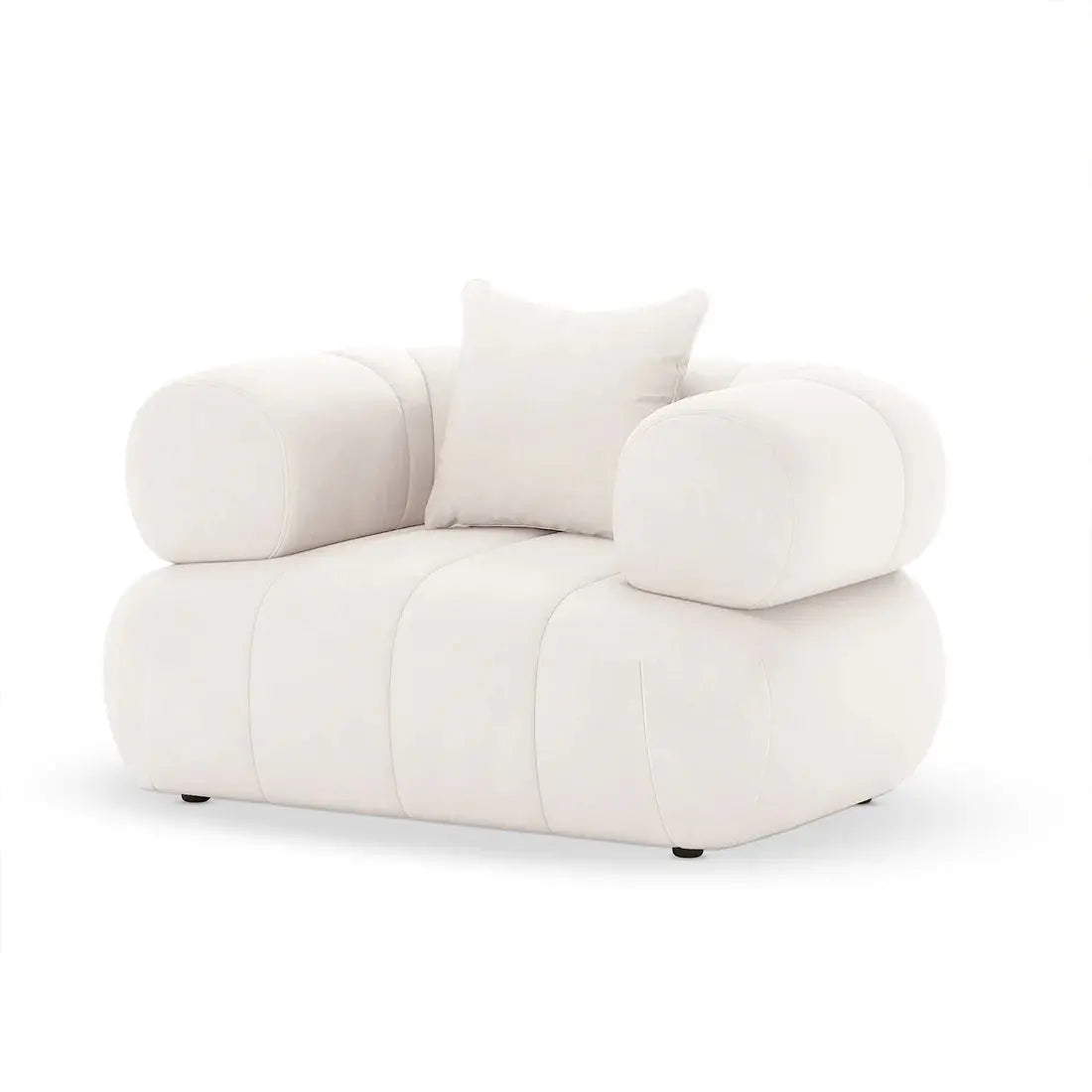 Samira Single Seater Velvet Sofa Chair Australia Beyond Living