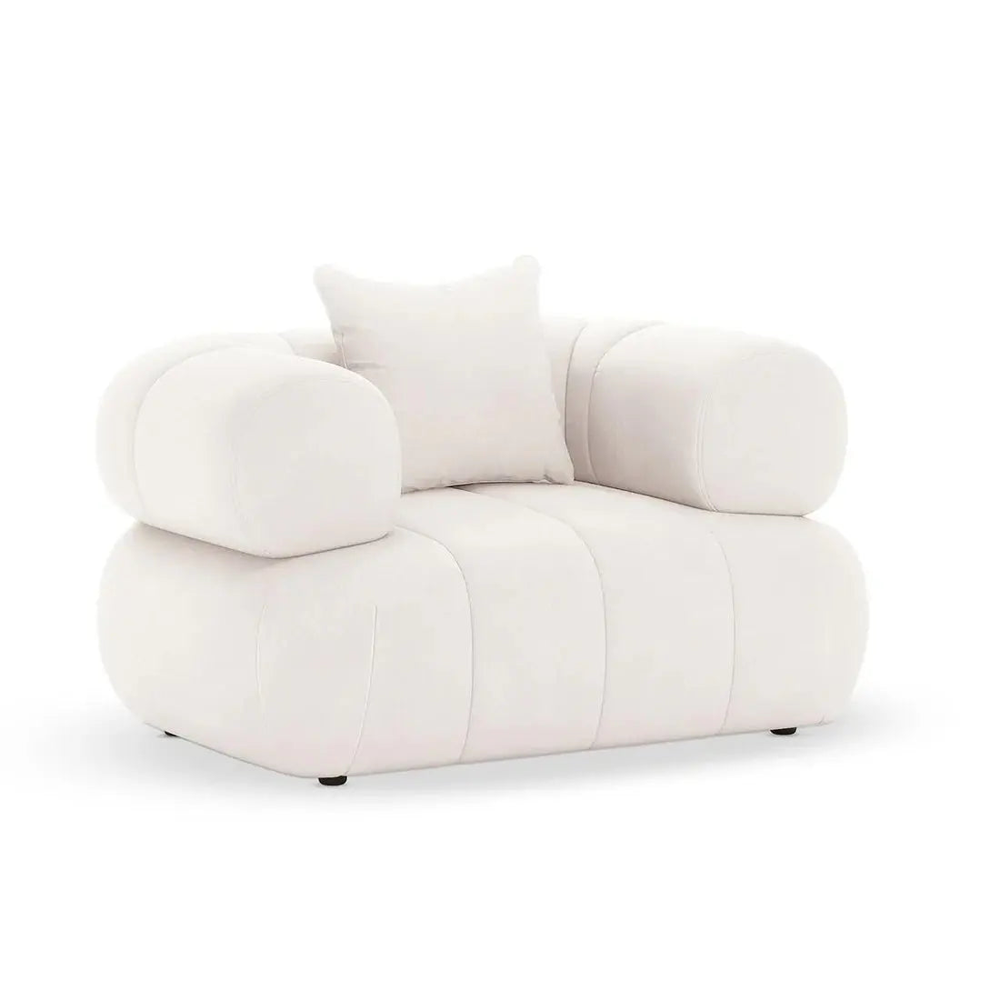 Samira Single Seater Velvet Sofa Chair Australia Beyond Living