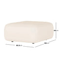 Berlin Grey Boucle Accent Sofa Chair with Pillow Beyond Living