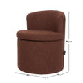 Sorra Boucle Swivel Accent Chair Australia Storage Beyond Living