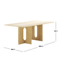 Large 200cm dining table modern home