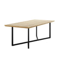 Large 220cm dining table modern home