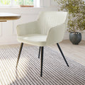 Linen dining chair with arms set Australia
