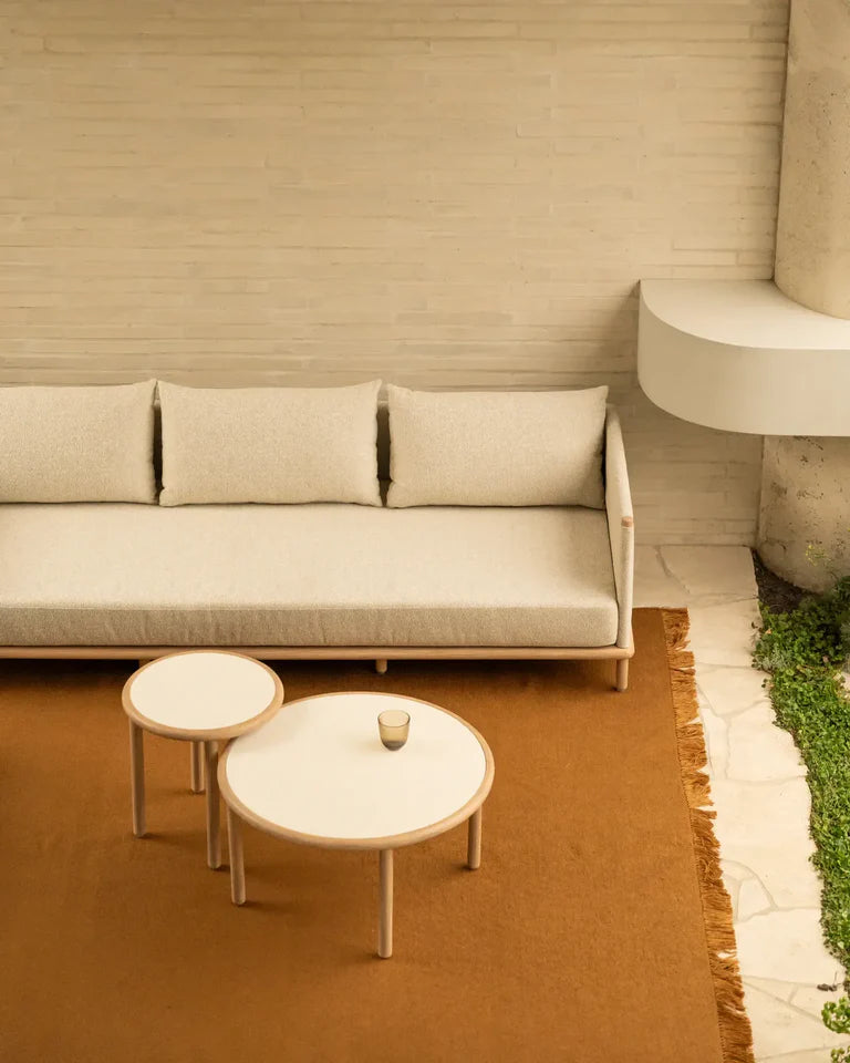 Lonnie Outdoor Coffee Table Medium - Warm White