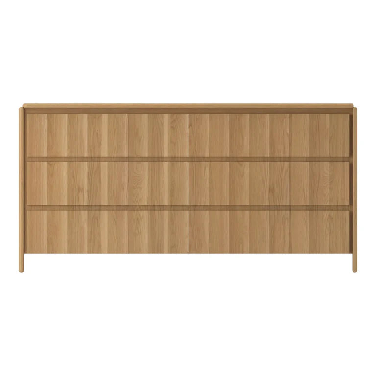 Anton 6 Drawer Chest - Oak