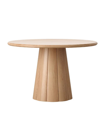 Elliot Round Dining Table 120cm - Oak