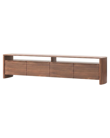 Otto Entertainment Unit 240cm - Walnut Natural