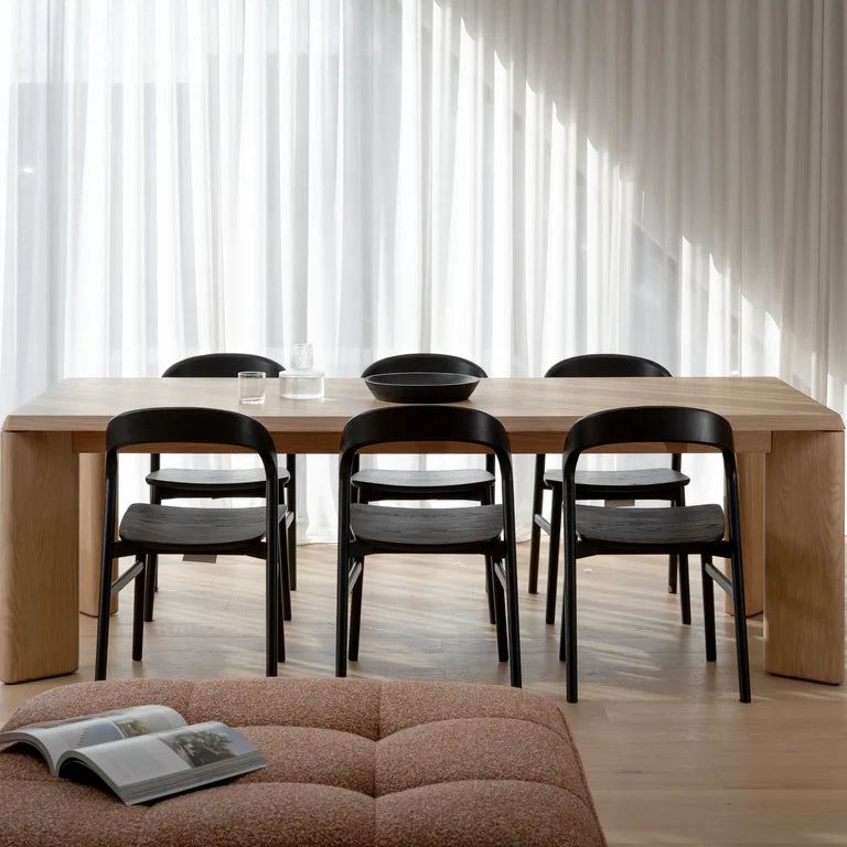 Remy Dining Table 240cm - Oak Crema