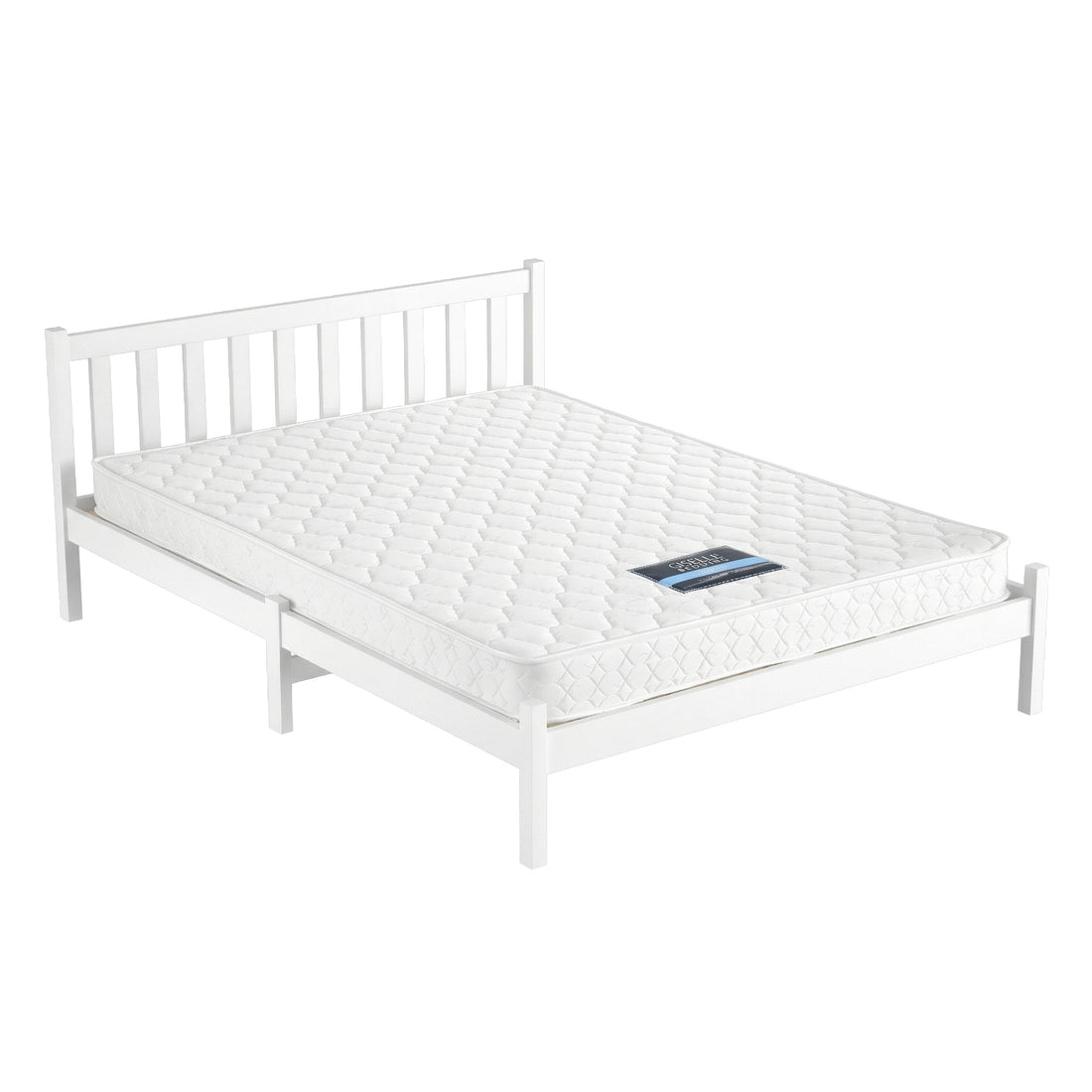 Giselle Double Mattress & Pine Wooden Bed Frame