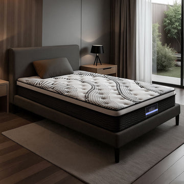 Giselle 32cm Single Euro Top Como Mattress