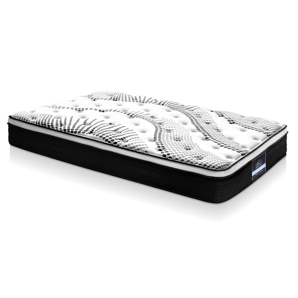 Giselle 32cm Single Euro Top Como Mattress