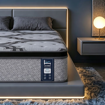 Levitex 34cm Queen 5-Zone Pocket Spring Mattress