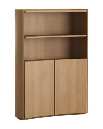 Luna Display Cabinet - Oak