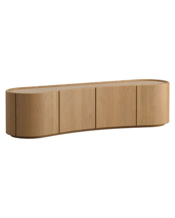 Luna Entertainment Unit 180cm - Oak