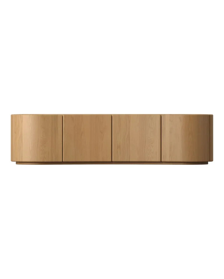 Luna Entertainment Unit 180cm - Oak