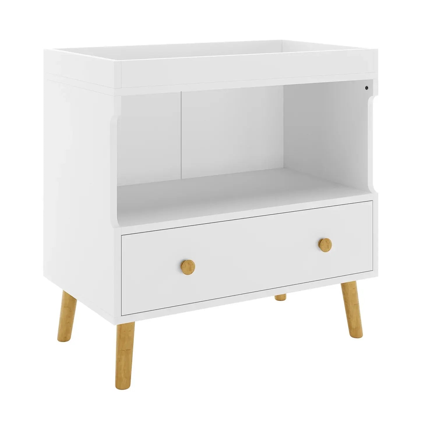Mariella white nursery change table Beyond Living