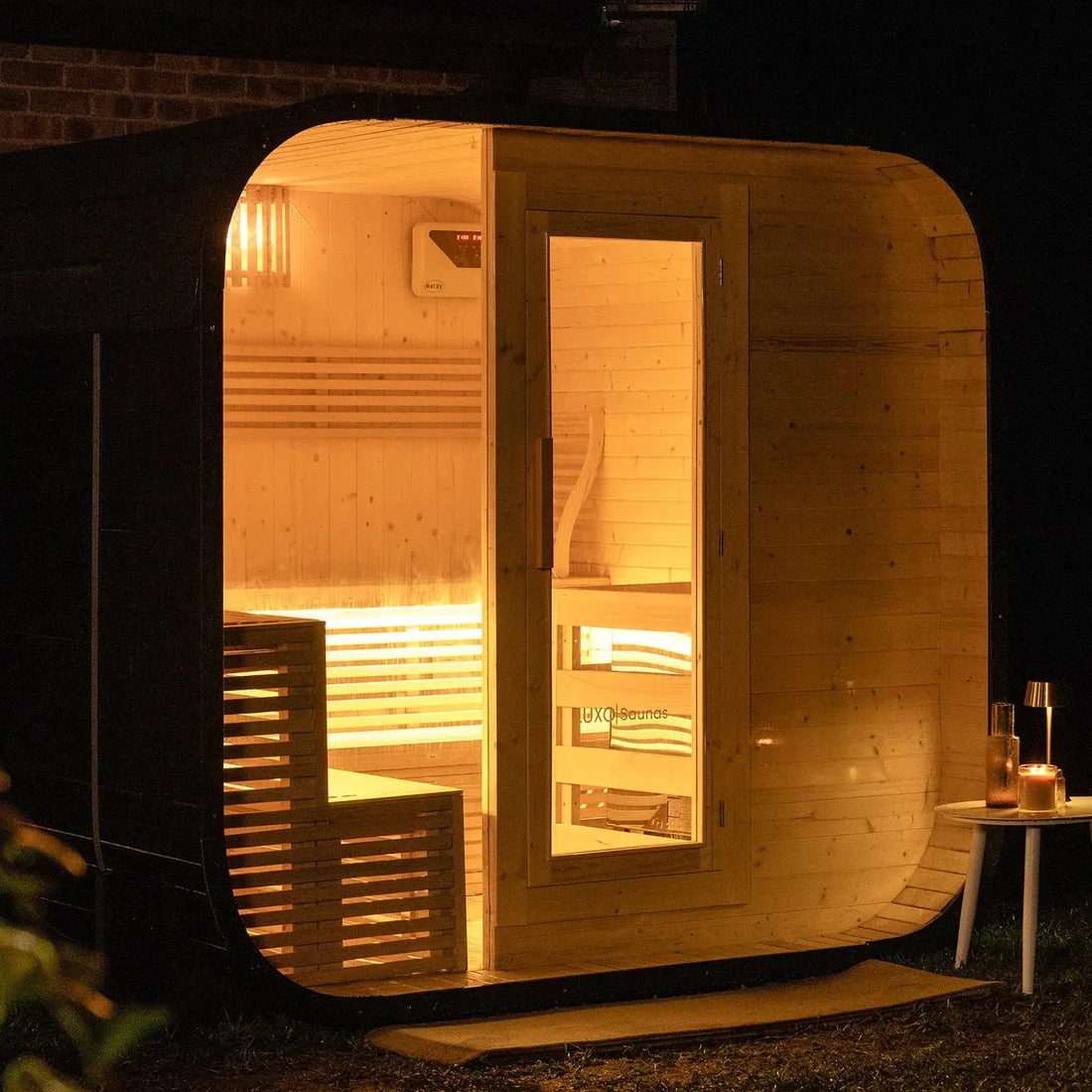 8 person traditional Finnish outdoor sauna Australia
