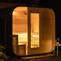 Medika outdoor home sauna Beyond Living