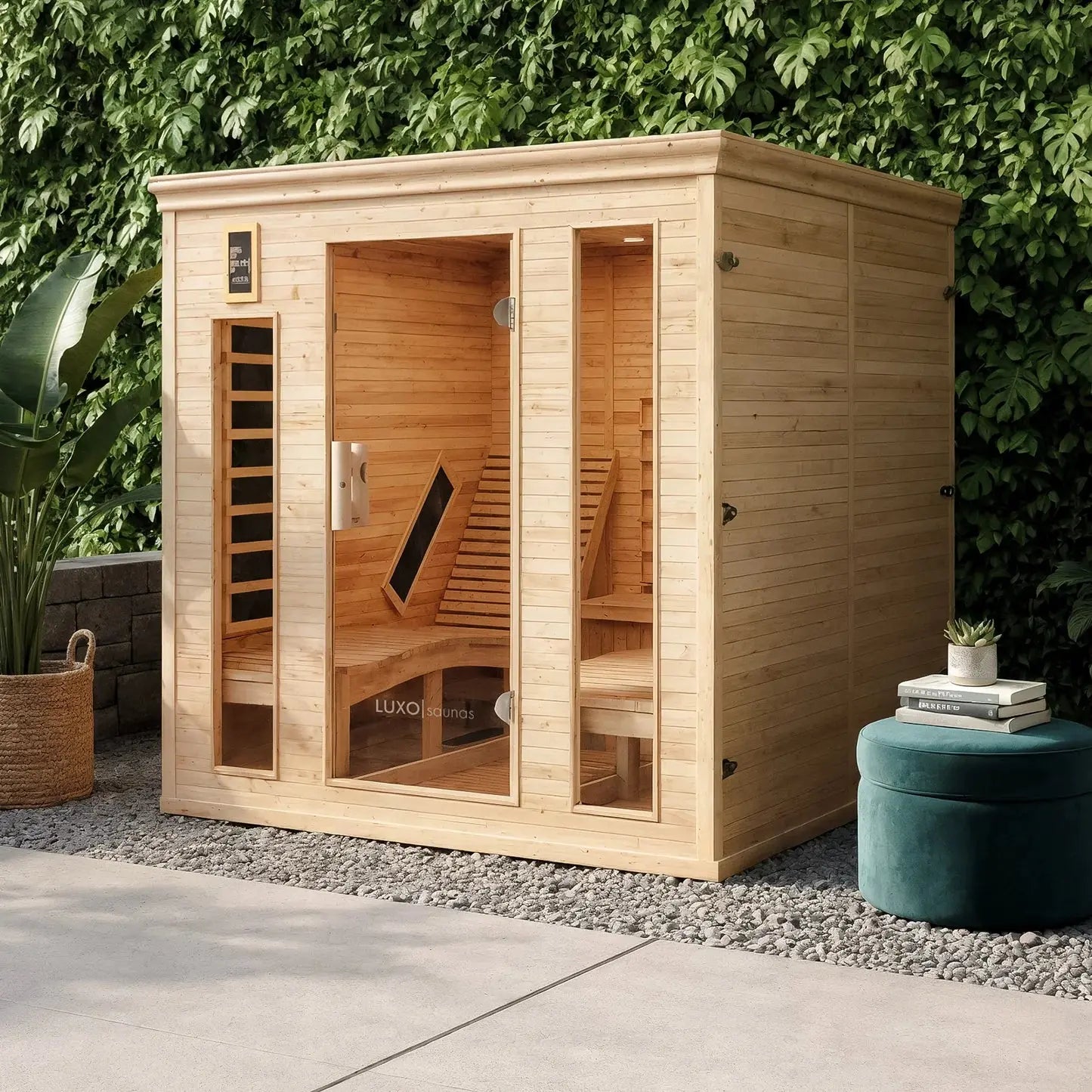 Metsa 3 person hybrid infrared sauna Australia