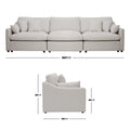 Millie modular sectional sofa comfortable family-friendly couch Beyond Living