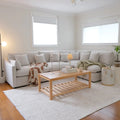 Millie modular sofa with stain resistant fabric Beyond Living
