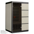 Modern 2 person infrared sauna by Beyond Living Australia