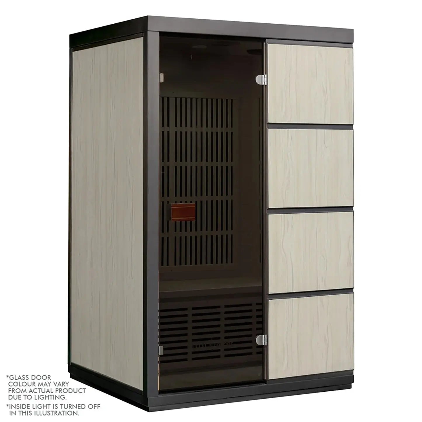 Modern 2 person infrared sauna by Beyond Living Australia