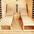 Modern 3 person hybrid sauna by Beyond Living