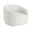 Modern cream white lounge chair