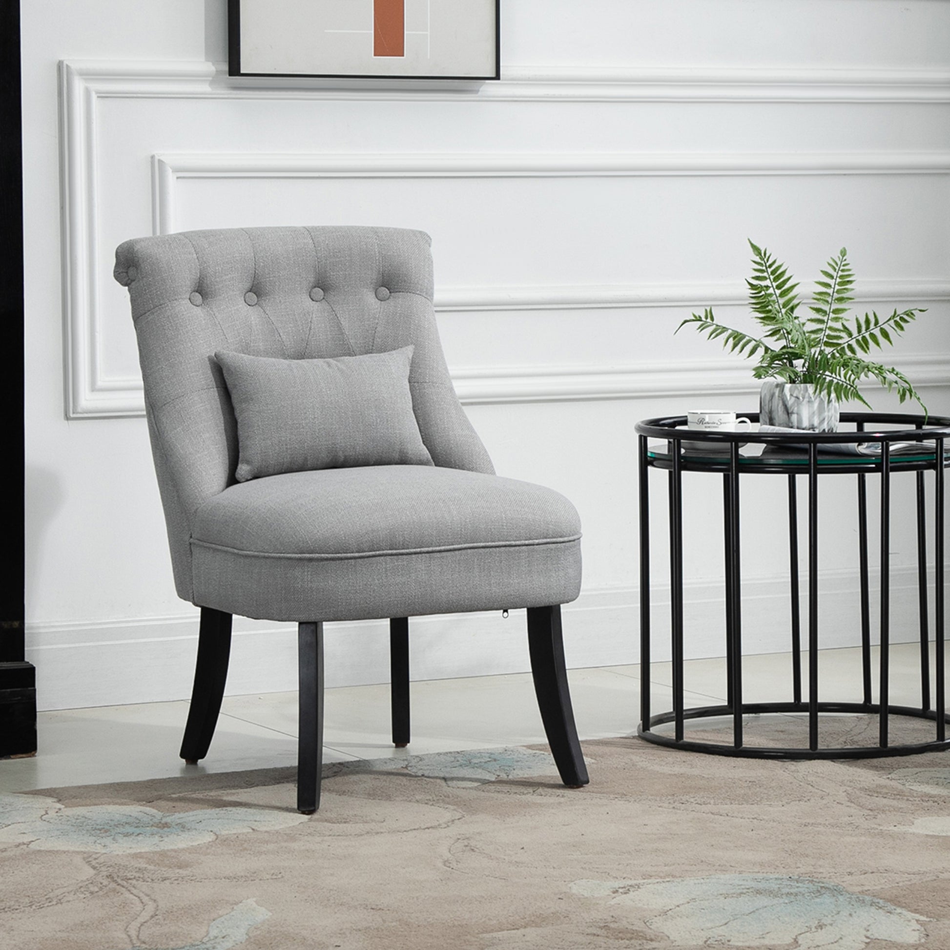 Modern grey accent chair Beyond Living