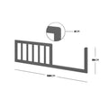Modern grey baby cot Australia