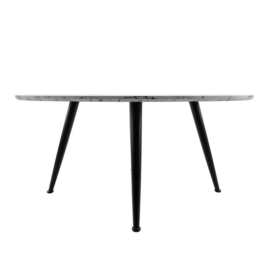 Modern marble dining table 120cm